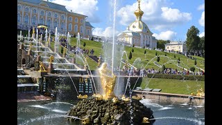 Фонтаны Петергофа. Fountains of Peterhof.
