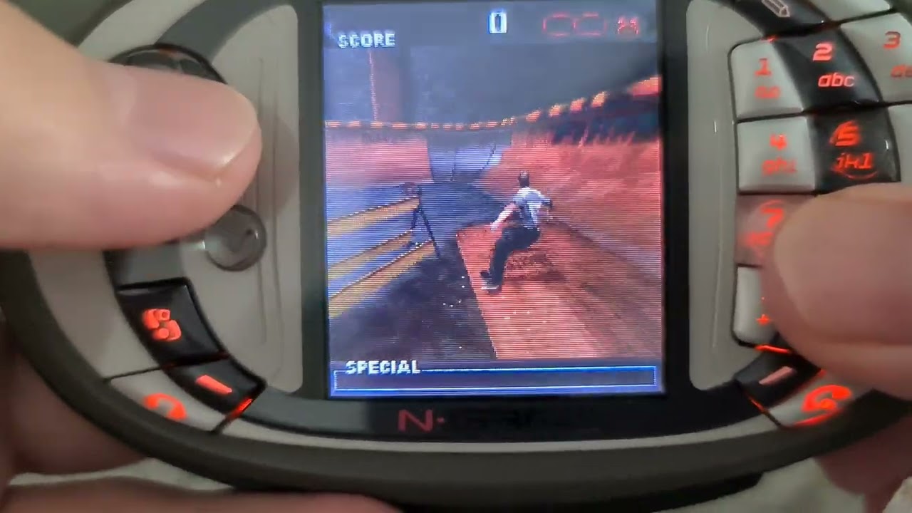 Tony Hawk's Pro Skater  on Nokia N-Gage QD! #nokiangage #nokia #tonyhawksproskater #foryou