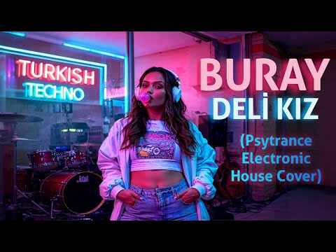 Buray - Deli Kız (Psytrance & House & Electronic Cover) | Turkish Techno Studio 🎶