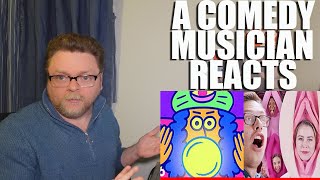 A Comedy Musician Reacts | Your Horoscope For Today (Weird Al)/The Vagina Song (Lewberger) REACTION