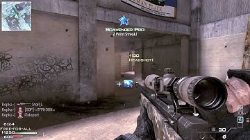 MW3 - Sick 4 Man Feed L118A Hardhat HD 1080p