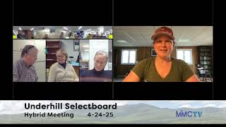 Underhill Selectboard 4-24-2025