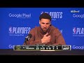 Klay Thompson Postgame Interview | Golden State Warriors lose to Los Angeles Lakers 117-112