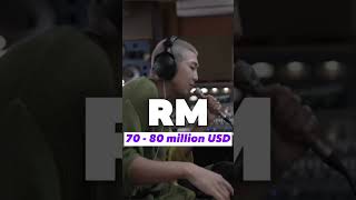 BTS estimated NET WORTH (2025) #kpop #bts