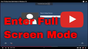 How To Go Into Full Screen Mode on YouTube [Guide]