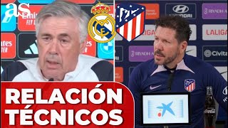 ANCELOTTI define su relación con SIMEONE