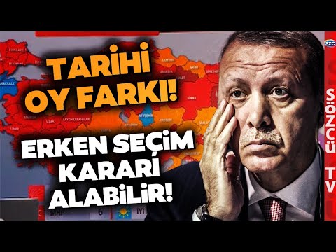Erdoğan'a Erken Seçim Kararı Aldıracak Seçim Sonuçları! Kalesi 3 İlde AKP Fena Çuvalladı