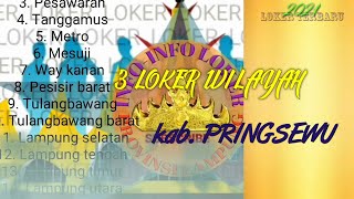 LOWONGAN KERJA PRINGSEWU LAMPUNG