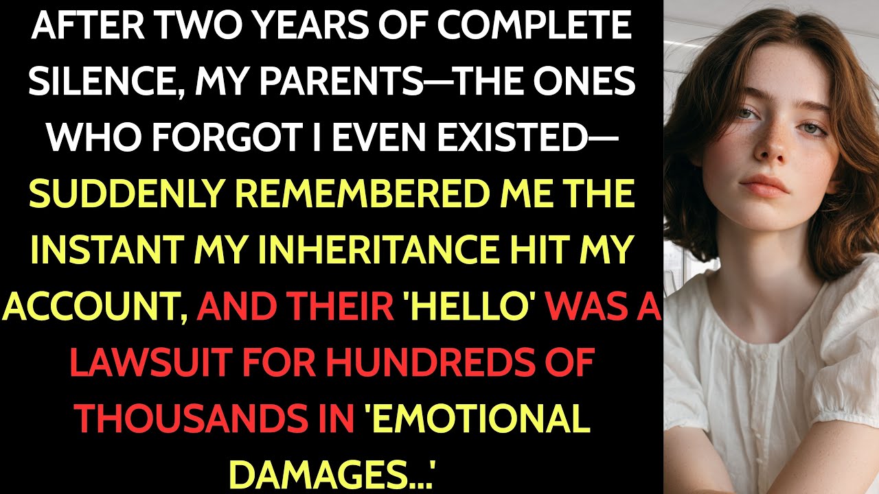 Parents Forgot I Existed… Until My Inheritance Hit—Then Sued Me For “Emotional Damages”