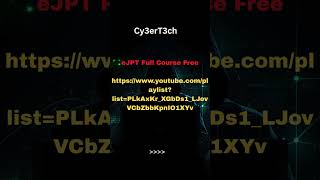 Learn Cybersecurity FREE 🔐 | eJPT | Nmap | SQL Injection#cybersecurity