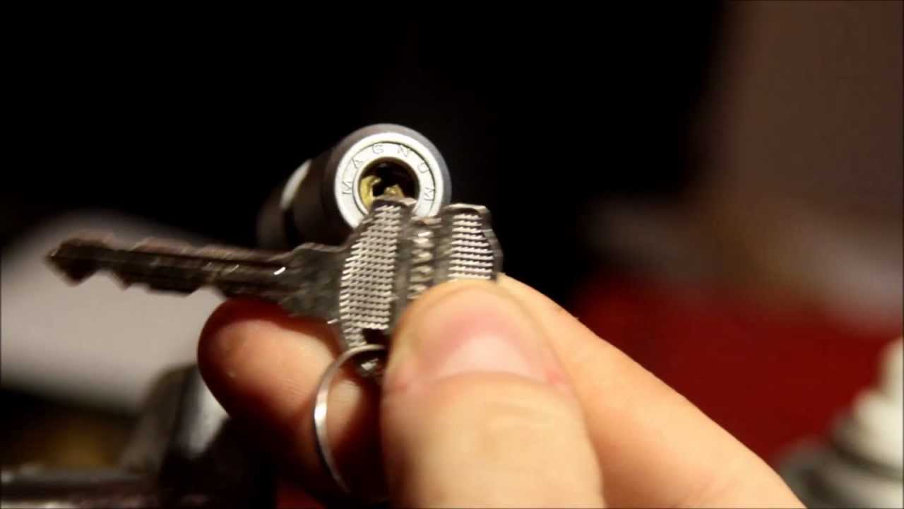 (178) Magnum Mont Blanc 2100 SPP (HighSecurity wafertumbler lock) YouTube