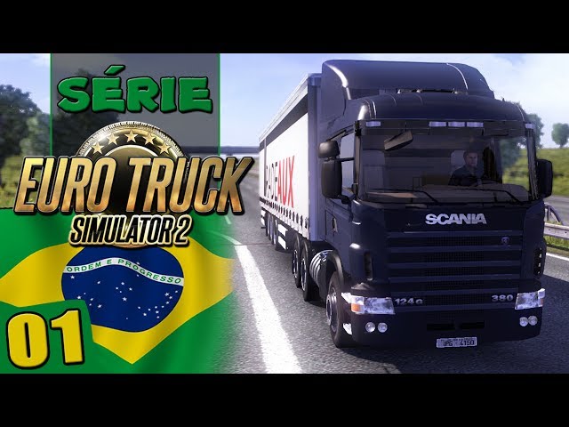 Euro Truck Simulator 2 + Mapa Brasileiro E Brindes