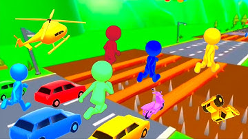 Shape shifting 🏃‍♂️🚗🚲🚦All Levels Gameplay Walkthrough Android,ios Max Level 236-241