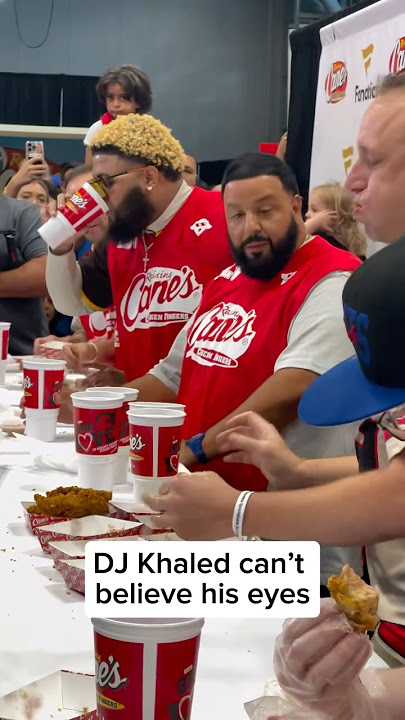 DJ KHALED EATING CONTEST!!!!!
