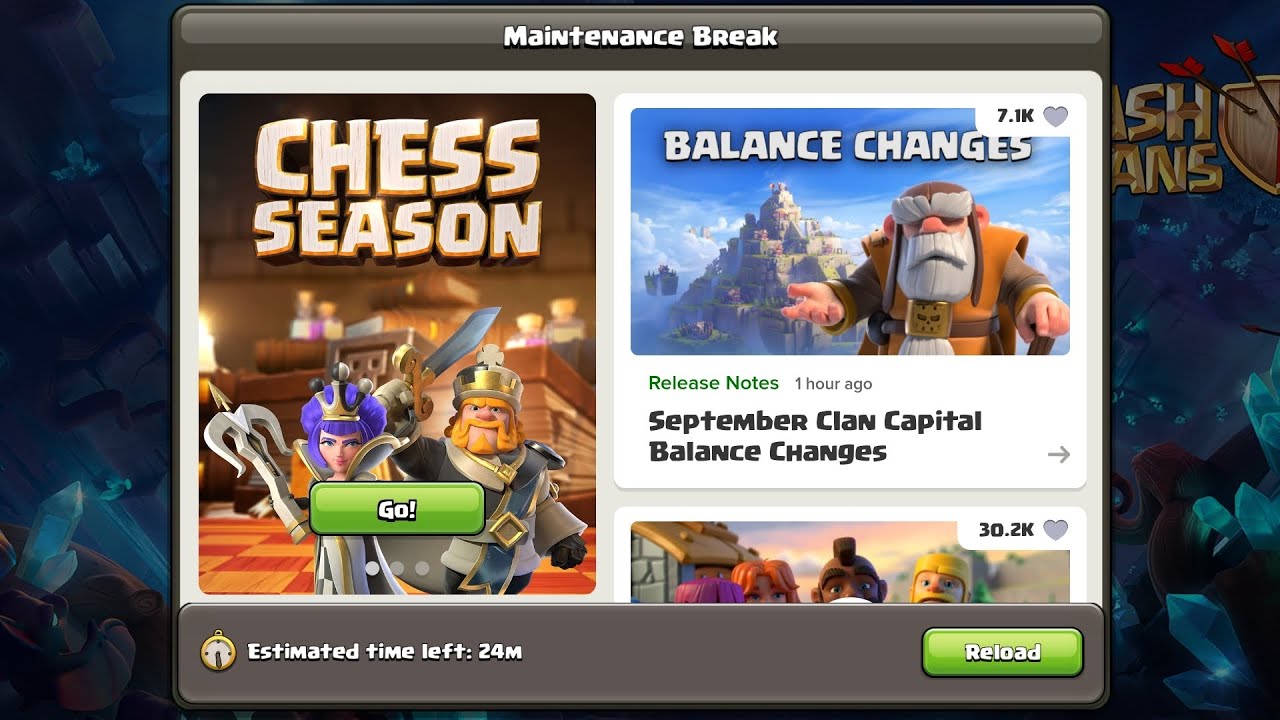 Clash Of Clans Maintenance Break Today ✅ COC 14th September Maintenance Break