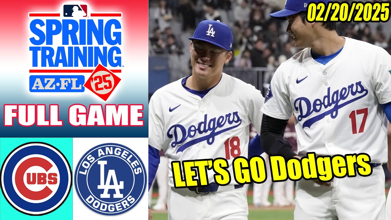 Los Angeles Dodgers vs Chicago Cubs Game Highlights | NFL Highlights