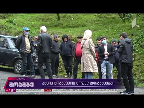 აქცია ქობულეთის სოფელ გორგაძეებში
