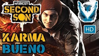 Infamous Second Son Juego Completo Karma Bueno  Espaol   Game Toda La Historia 