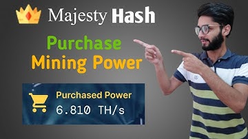 How to purchase mining power in majesty hash | increase mining power in majesty hash | Raja Abdullah