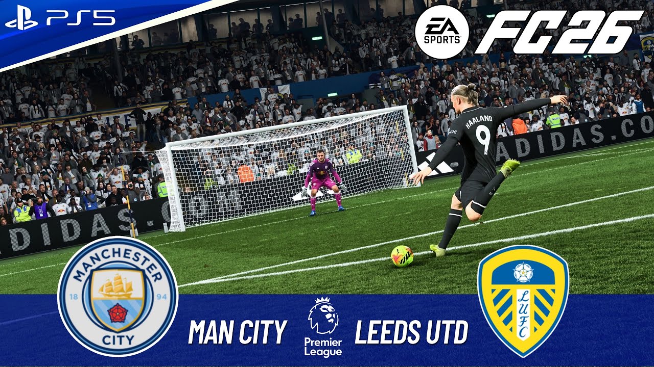 FC 26 - MAN CITY VS LEEDS UTD FULL MATCH | PREMIER LEAGUE 25/26 | 4K60