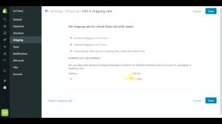 Getting Started- Making Advanced Shipping Manager Live