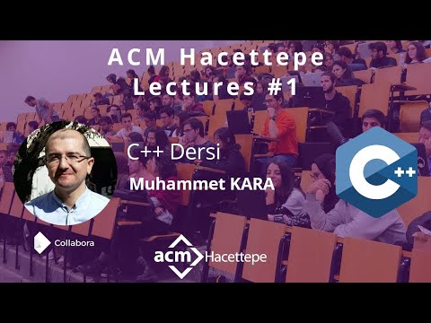 ACM Hacettepe C++ Dersleri 5.2