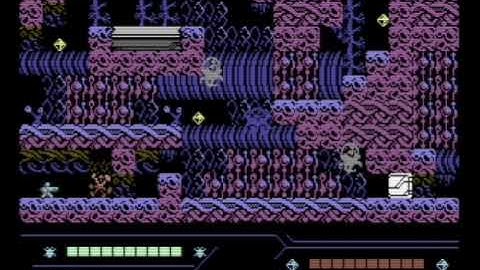 C64 game, InfeZtation, progress video