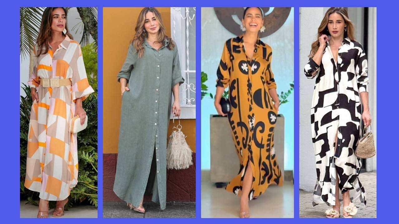 LOOKS CON VESTIDOS CAMISEROS 2025 - IDEAS E INSPIRACIÓN PARA TI