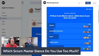 YDS: Which Scrum Master Stance Do You Use the Most?