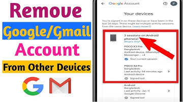 How to Remove Google account from Other Devices 2025