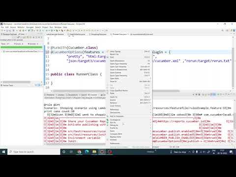 cucumber step definition using lamda expression