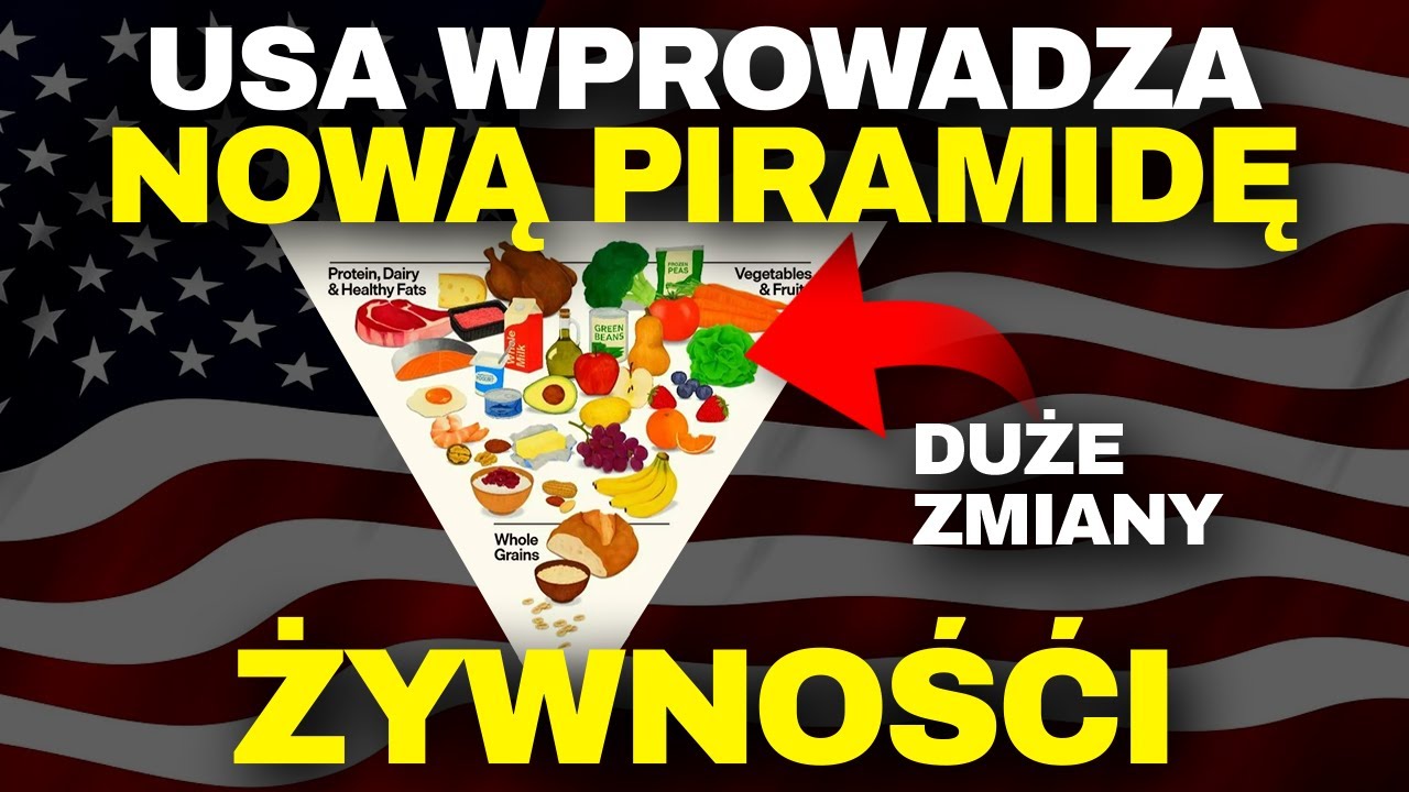 USA ZMIENIA PIRAMIDĘ ŻYWIENIOWĄ - Co to oznacza dla POLSKI?