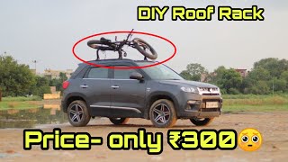 How to make DIY BICYCLE car Roof rack 
