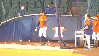 Aledmys Diaz...batting practice...Astros vs. Tigers...4/12/21