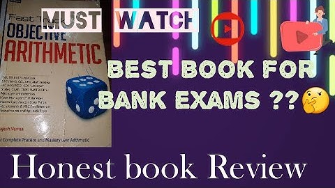 Fast track Objective Arithmatic by Rajesh verma - Arihant publication  || Honest book review ||