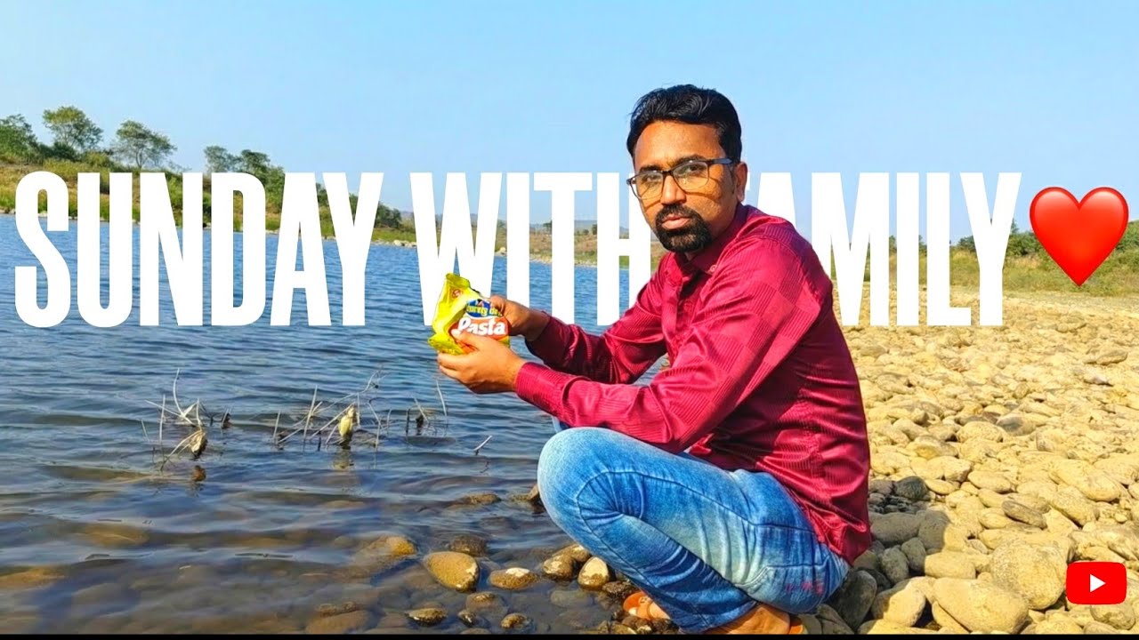 Sunday Family Bike Ride Vlog | Riverside Trip Near Village | Family Time Vlog