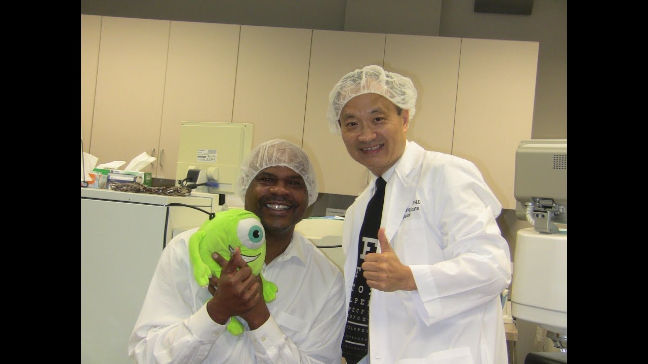 Junius Dotson 3D LASIK done by Dr  Ming Wang, Harvard & MIT MD; PhD