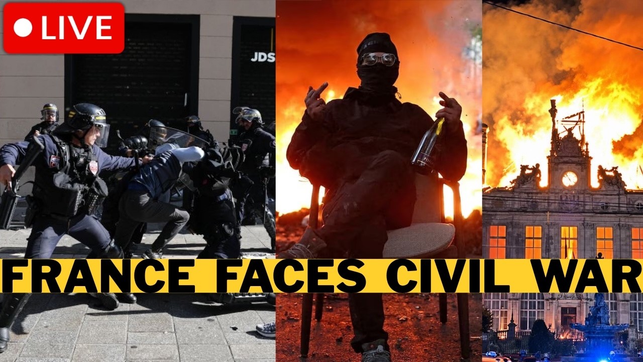 BREAKING: France Is Falling - Riots Reach Italy & Spain - Nationalists Confront Migrant Rioters