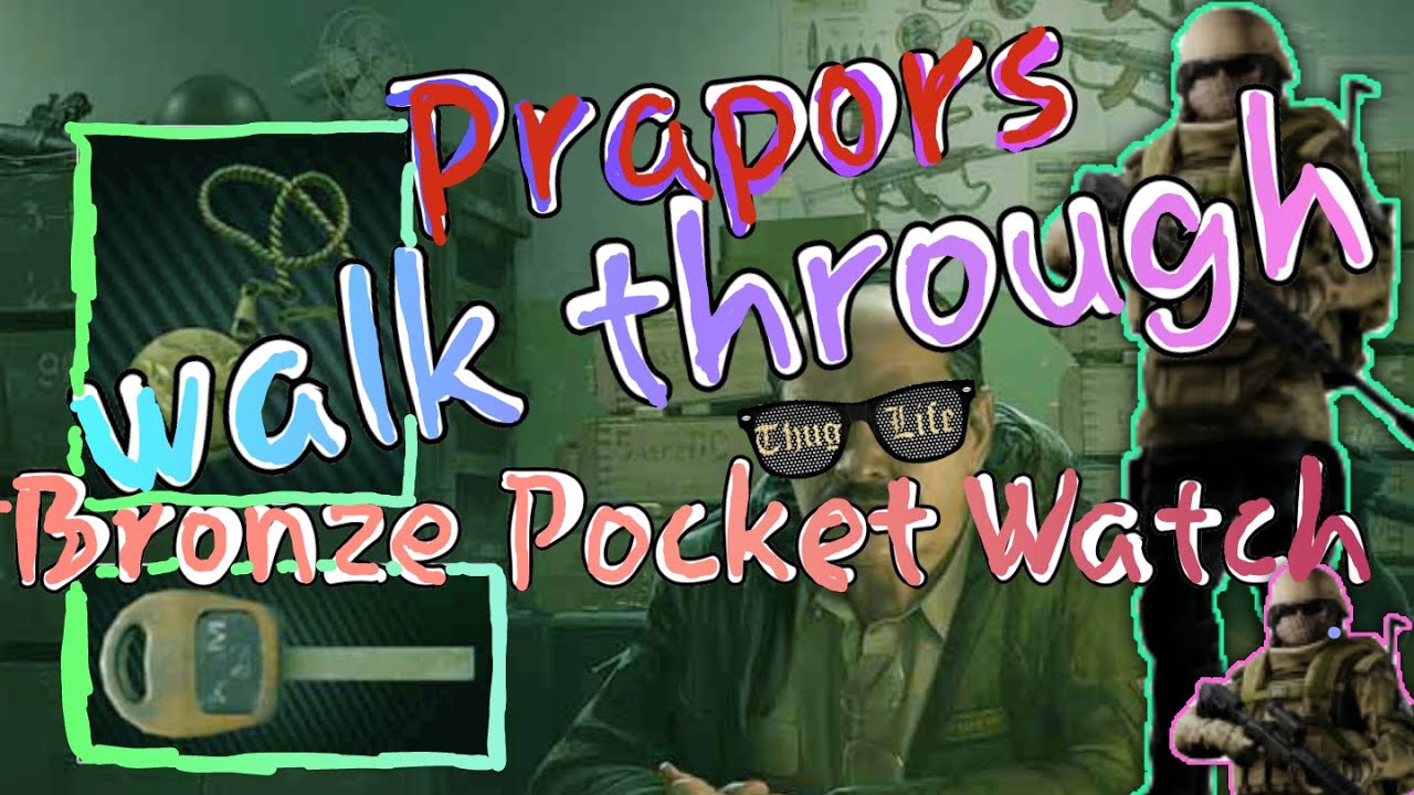 Sale > escape from tarkov bronze pocket watch > in stock