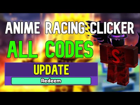 NEW* ALL WORKING CODES FOR ANIME RACING CLICKER 2023! ROBLOX ANIME RACE  CLICKER CODES 