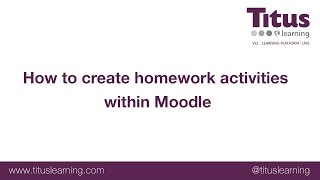 Famous How to create homework activities in Moodle Wealth
