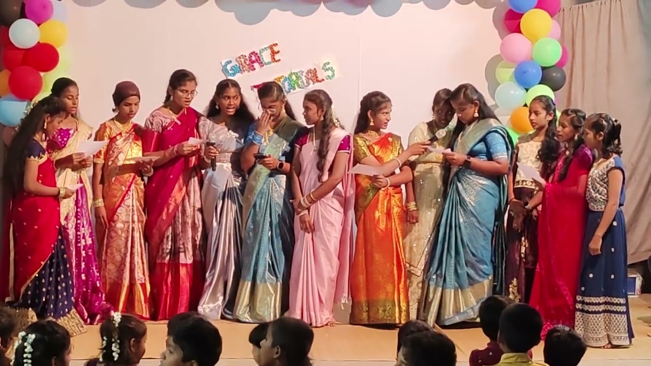 Annual day - 2025 sare jaha se acha song by senior girls 
