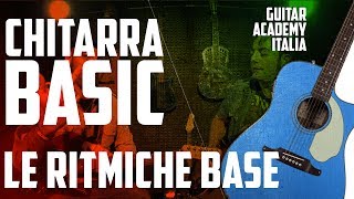 Miniatura del video "lezioni di chitarra - Ritmiche base - principianti - Guitar Academy Italia"