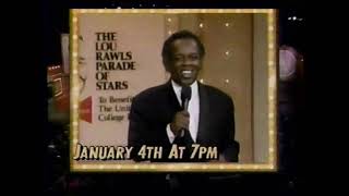 1991 WTKR Promo (Lou Rawls Parade of Stars)