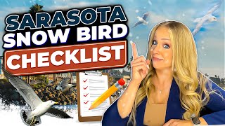 Sarasota SNOWBIRD Checklist Everything You NEED to Know - PART 1 Moving To Sarasota Florida