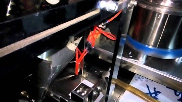 Wecon HMI&PLC used on Screw packing machine