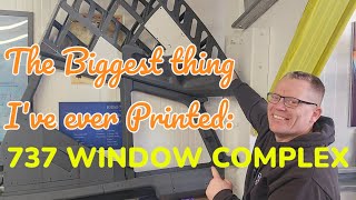 737 3D Printed Windows