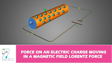 FORCE ON AN ELECTRIC CHARGE MOVING IN A MAGNEETIC FIELD