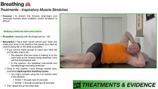 Diaphragm &amp; Intercostal Muscle Stretches