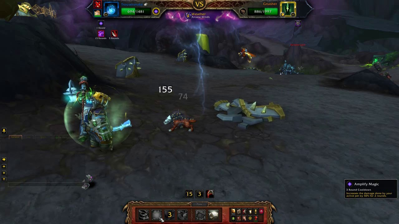 How to beat Gnasher with magical pets - world of warcraft